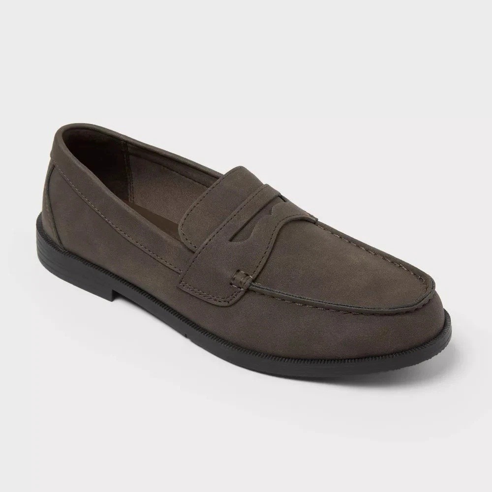 Men's Orson Loafers by Goodfellow & Co Dark Brown Size 9.5 New With Tags